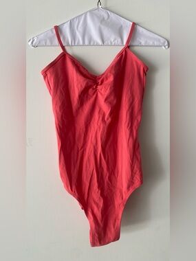 New Balera Pinch Front Coral Camisole Leotard - Dance Classwear